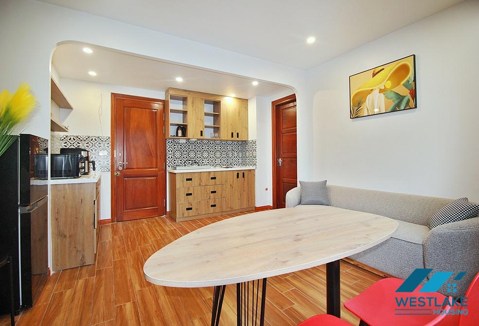 Newly and bright one bedroom apartment for rent in Tay Ho, Ha Noi