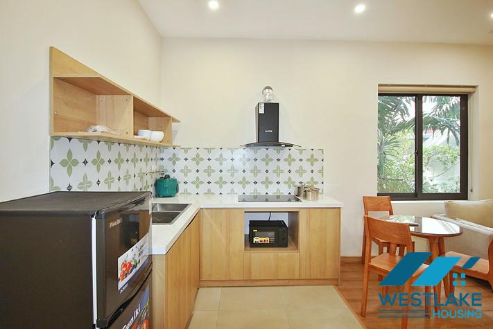 Bright one bedroom apartment for rent in center of Tay Ho area, Ha Noi