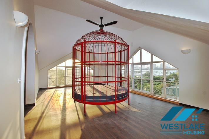 A nice house with swimming pool for rent in To Ngoc Van area, Tay Ho, Ha Noi