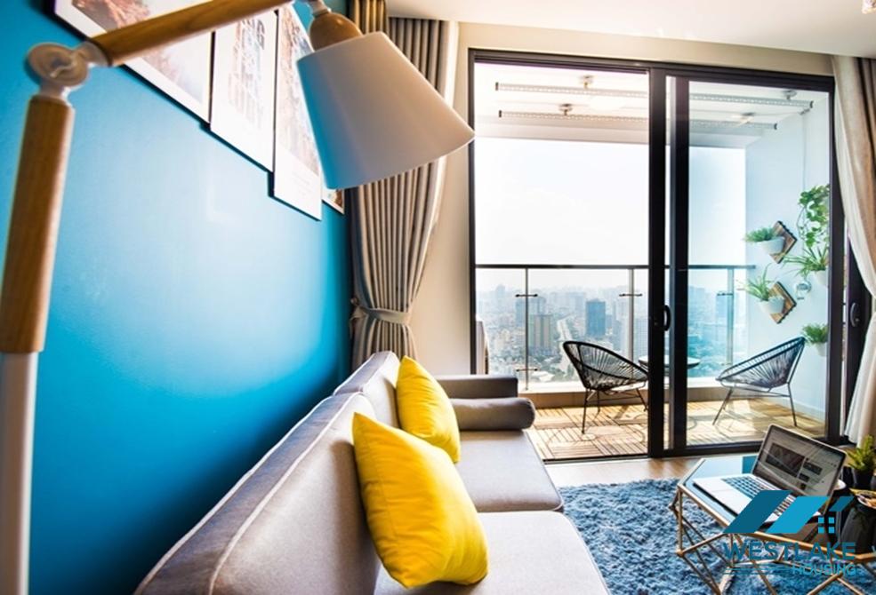 Highfloor  2 bedrooms apt for rent in Vinhomes Metropolis, Ba Dinh, Ha Noi