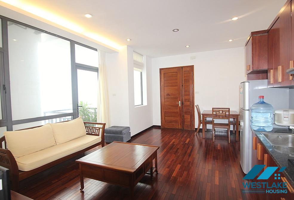 A quality and bright 1 bedroom apartment for rent in Tay Ho, Ha Noi