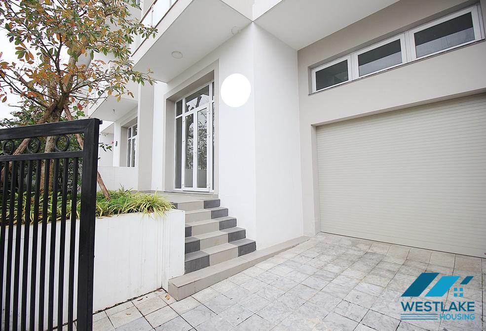 Unfurnished house in Ciputra for rent in K block, Tay Ho ward, Ha Noi