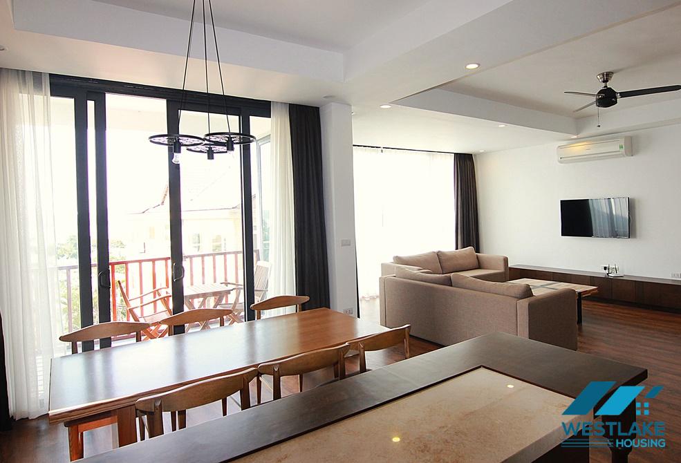 A nice and bright 3 bedroom apartment for rent in Tay Ho, Ha Noi