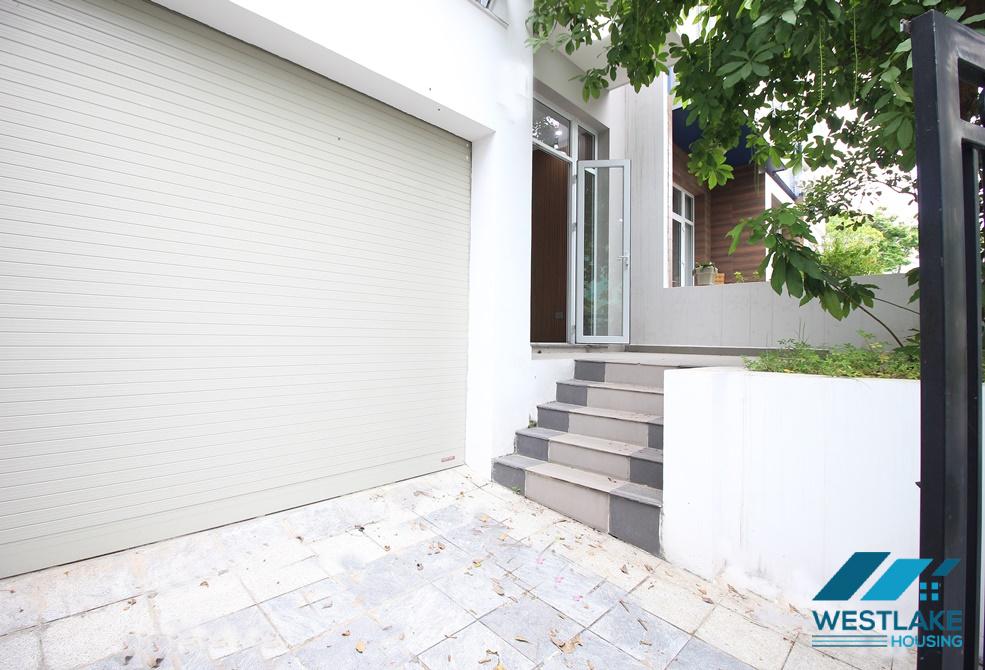 A modern villa for rent in K block, Ciputra, Tay Ho ward, Hanoi