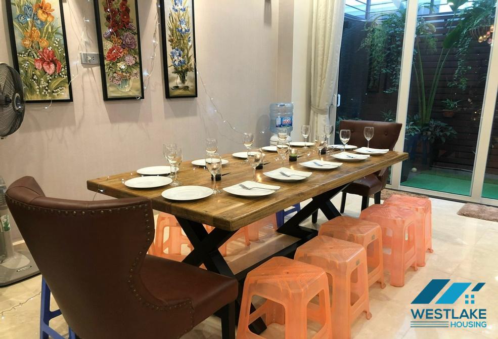 Good quality house in K Block for rent in Ciputra, Tay Ho ward, Ha Noi