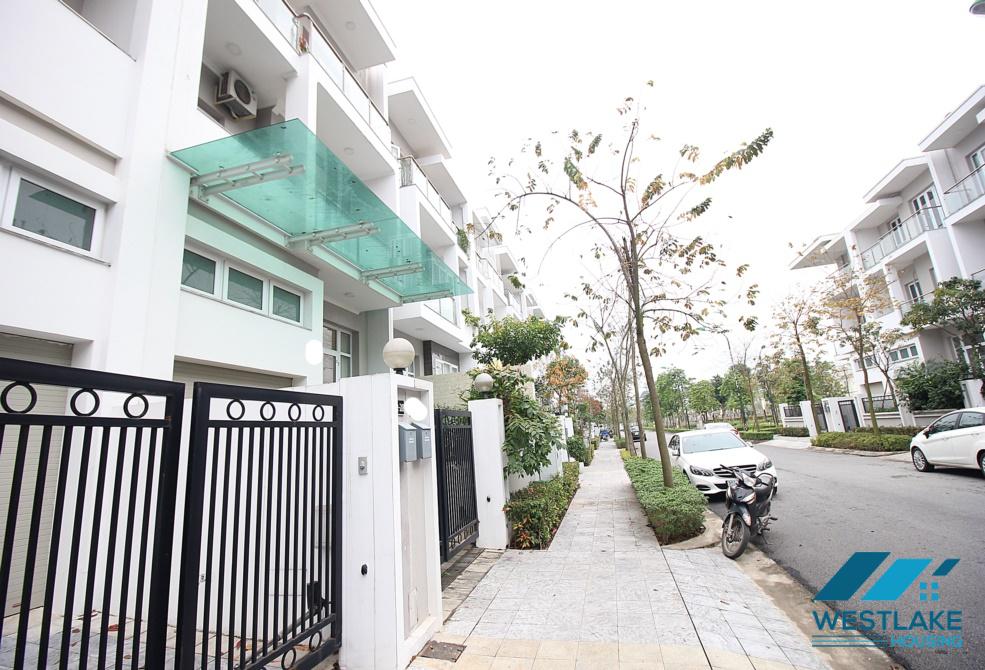 A furnished house with 5 bedrooms for rent in Ciputra K block, Tay Ho, Ha Noi