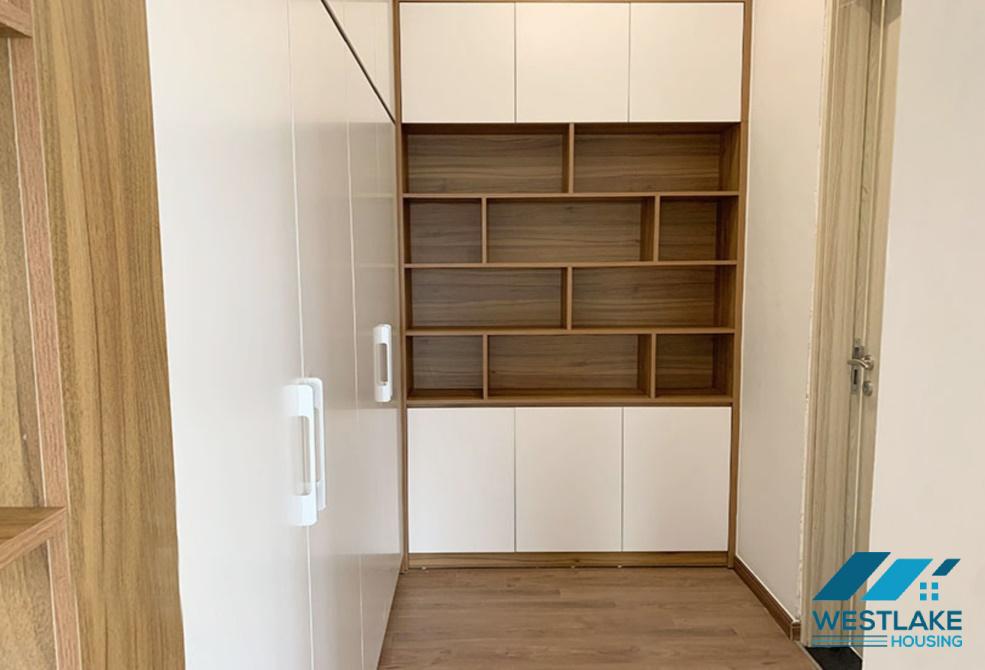 Corner and unfurnished five bedrooms house for rent in K block, Ciputra, Tay Ho ward, Ha Noi