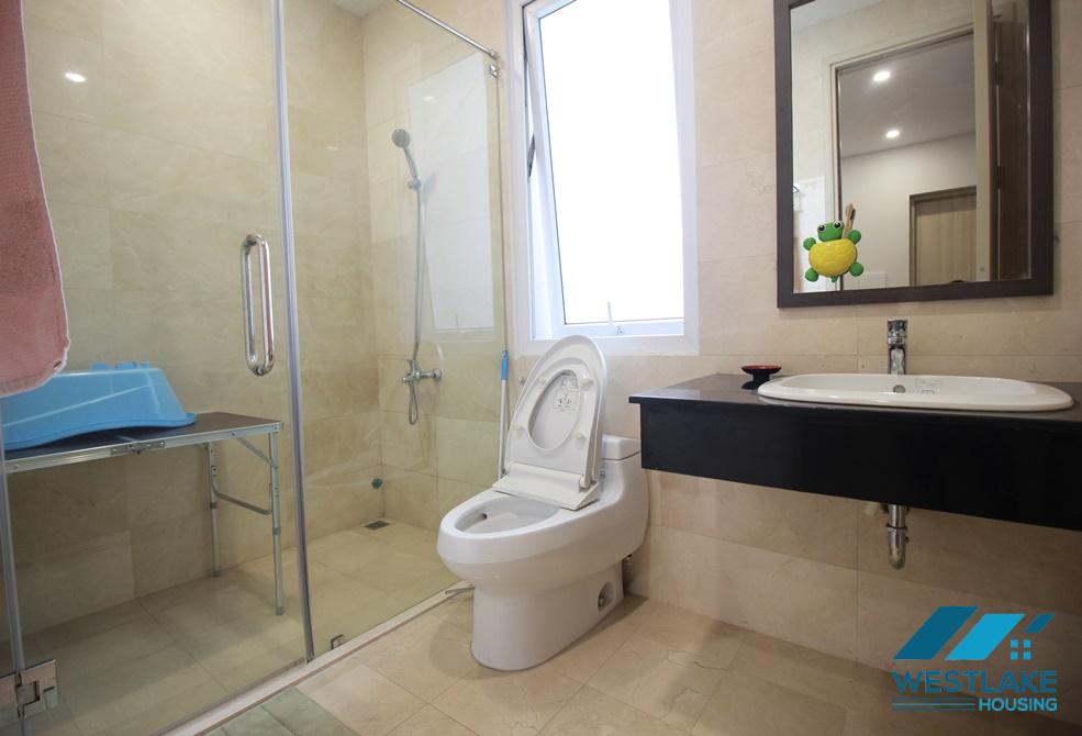 Semi-furnished house with 5 bedrooms for rent in K Block, Ciputra, Tay Ho ward, Ha Noi