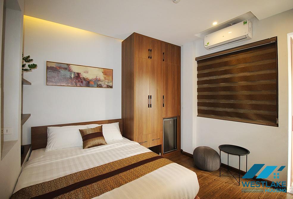 Nice studio apartment for rent in Au Co street, Tay Ho ward, Ha Noi
