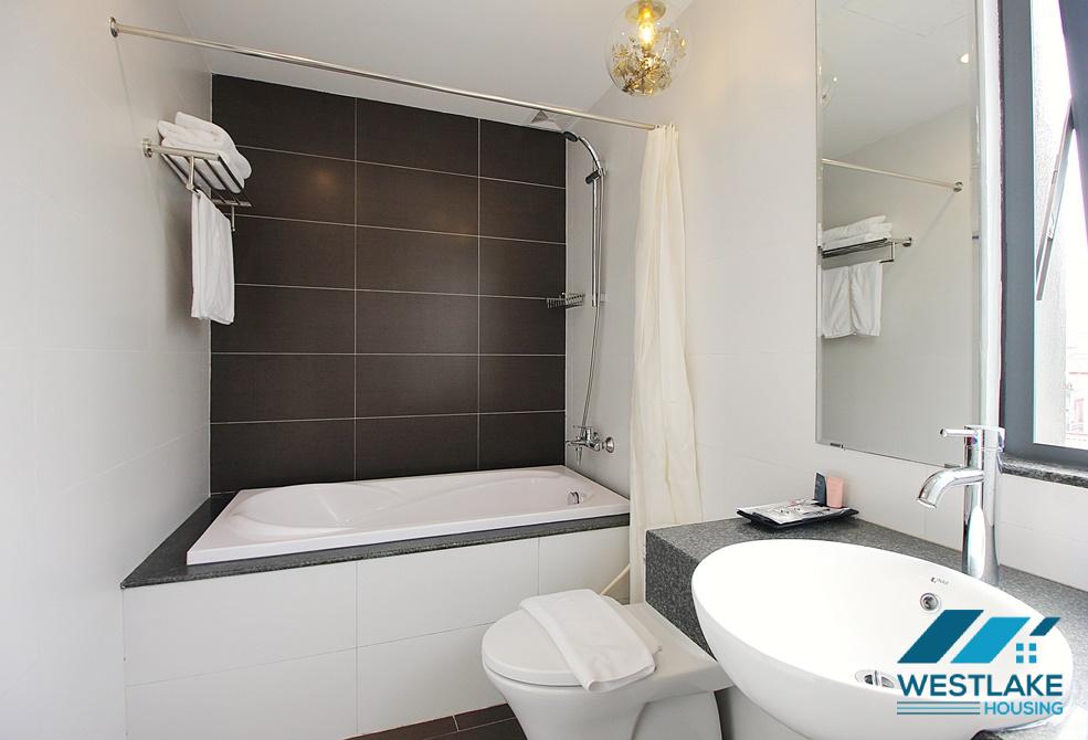 Nice studio apartment for rent in Au Co street, Tay Ho ward, Ha Noi