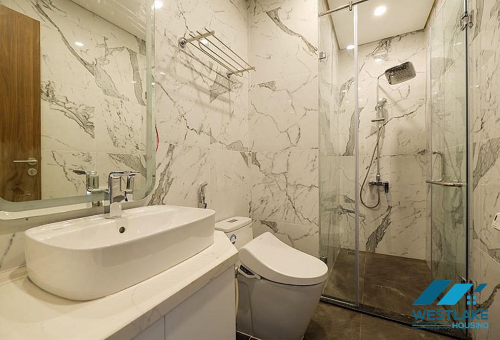 New villa with large campus with green garden for rent Ciputra, Tay Ho ward, Hanoi