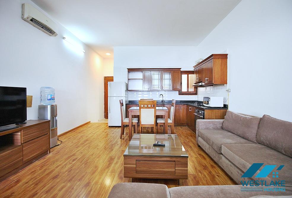  Spacious one bedroom apartment on high floor for lease in Tay Ho, Hanoi