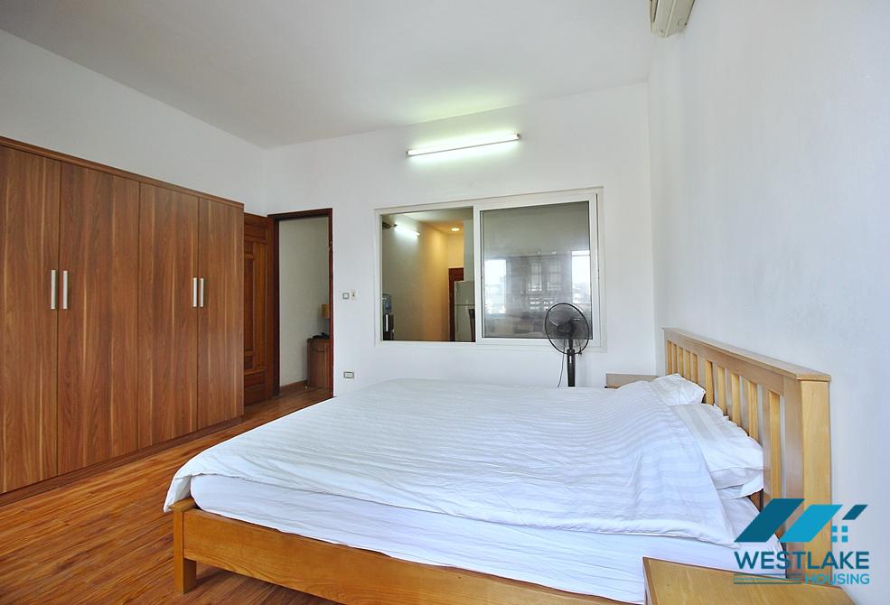 Spacious one bedroom apartment on high floor for lease in Tay Ho, Hanoi