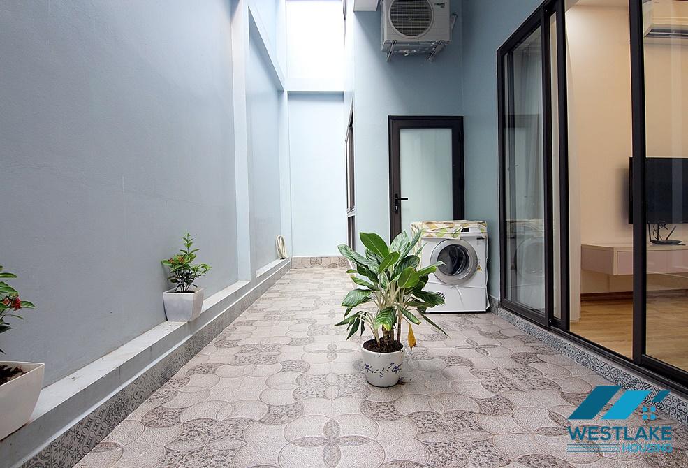 Modern 2 bedroom apartment with outside space for rent in Au Co, Tay Ho