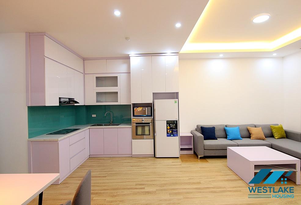 Modern 2 bedroom apartment with outside space for rent in Au Co, Tay Ho