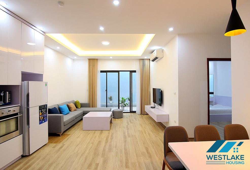 Modern 2 bedroom apartment with outside space for rent in Au Co, Tay Ho