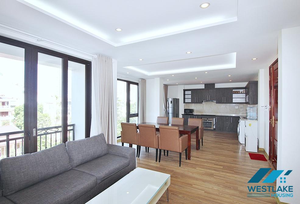 A well-decorated three bedroom apartment for rent in To Ngoc Van, Tay Ho