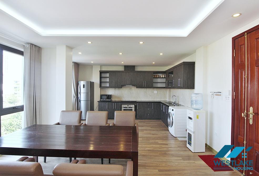 A well-decorated three bedroom apartment for rent in To Ngoc Van, Tay Ho