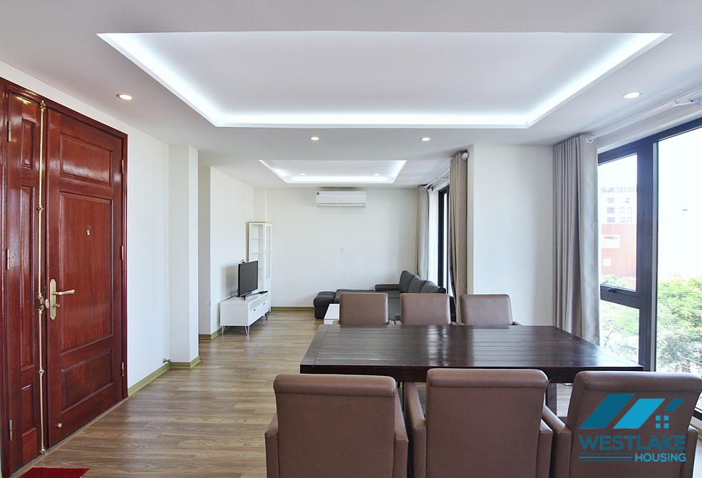 A well-decorated three bedroom apartment for rent in To Ngoc Van, Tay Ho