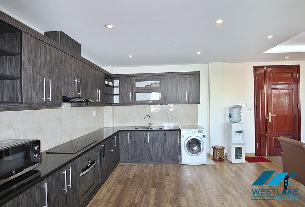 A well-decorated three bedroom apartment for rent in To Ngoc Van, Tay Ho