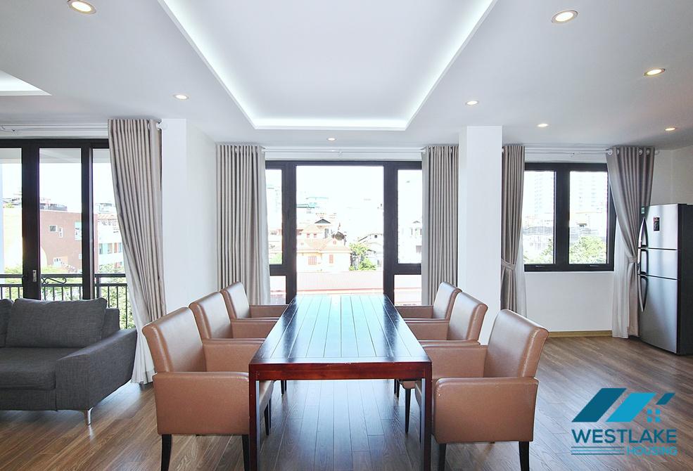A well-decorated three bedroom apartment for rent in To Ngoc Van, Tay Ho