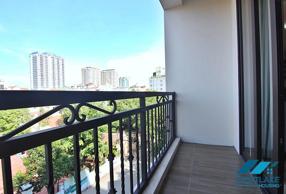 A well-decorated three bedroom apartment for rent in To Ngoc Van, Tay Ho