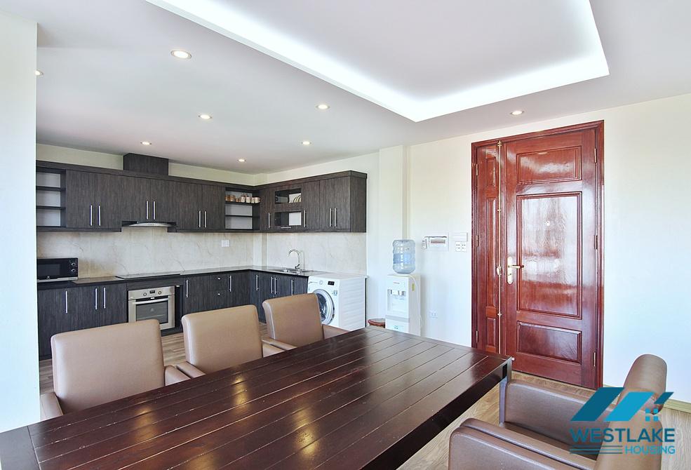 A well-decorated three bedroom apartment for rent in To Ngoc Van, Tay Ho