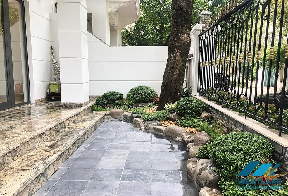 Beautiful villa for rent with European style, fully furnished