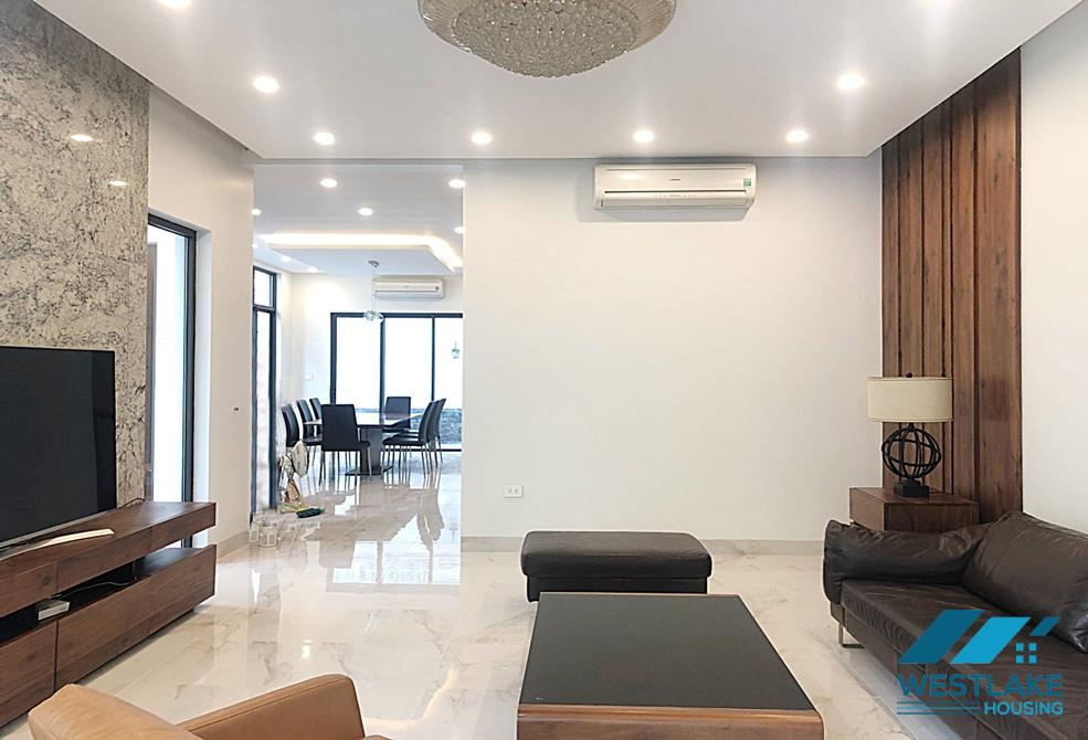 Beautiful villa for rent with European style, fully furnished
