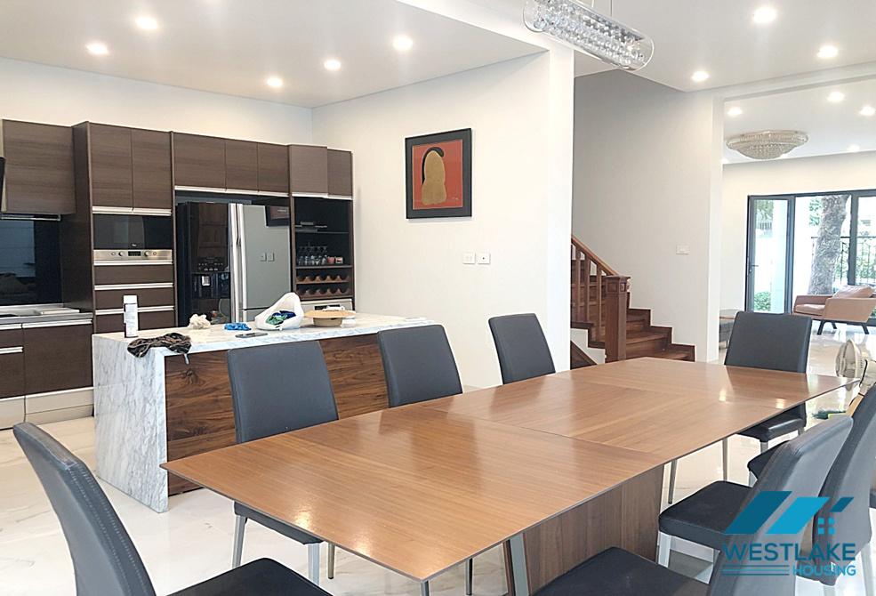 Beautiful villa for rent with European style, fully furnished