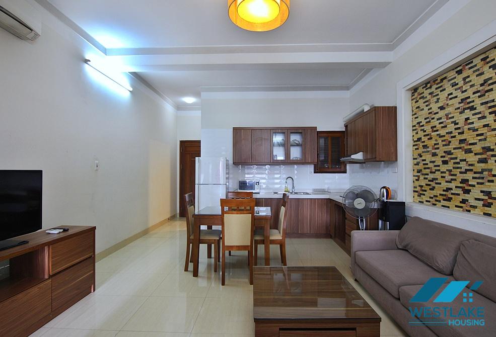 Cozy and spacious one bedroom apartment for rent in Au Co, Tay Ho, Ha Noi