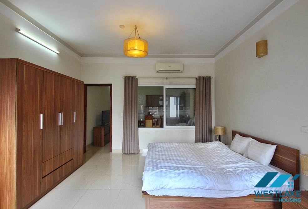 Cozy and spacious one bedroom apartment for rent in Au Co, Tay Ho, Ha Noi