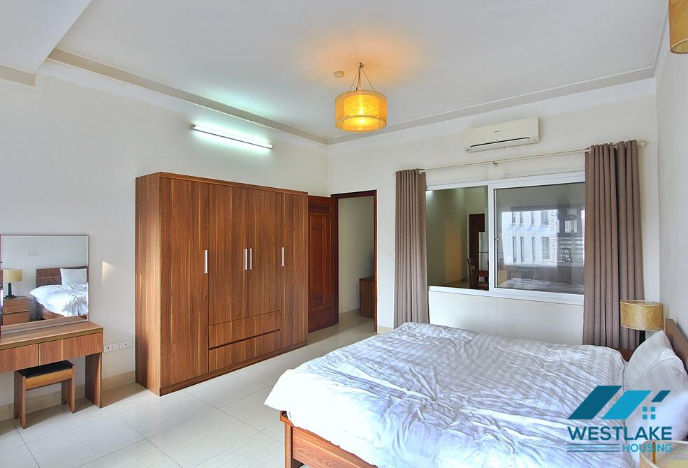 Cozy and spacious one bedroom apartment for rent in Au Co, Tay Ho, Ha Noi