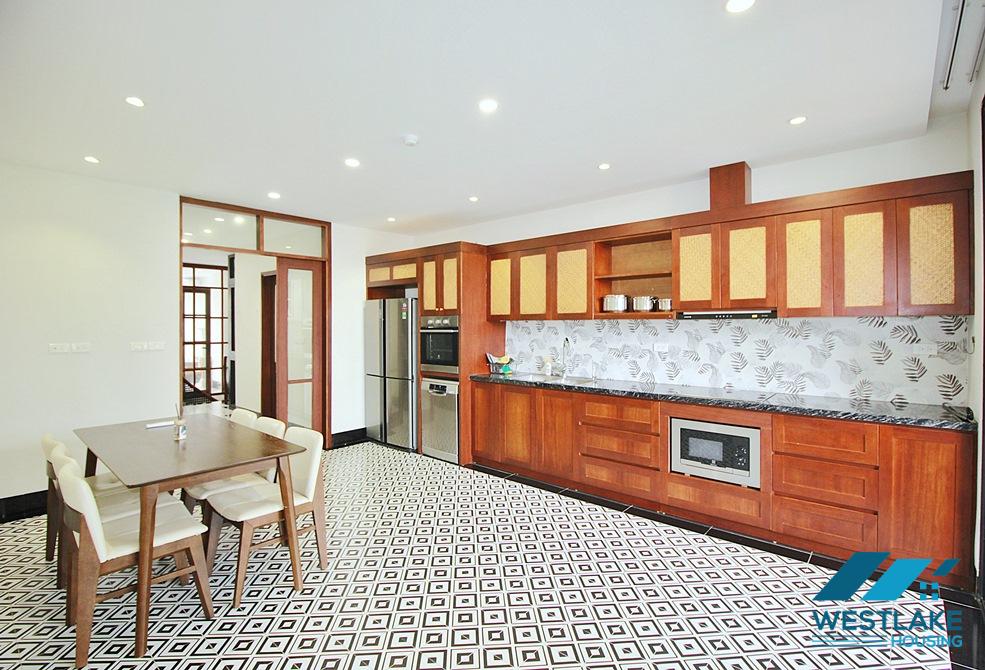 Modern 3-Bedroom Duplex Apartment for Rent in Xuan Dieu area, Tay Ho, Hanoi