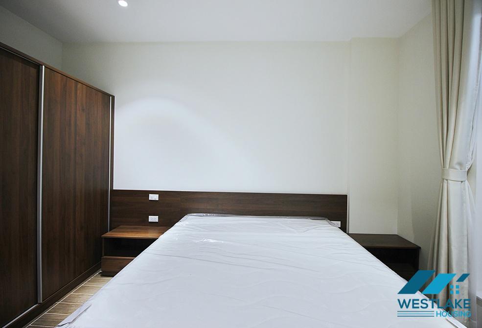 Good quality 01 bedroom apartment on the ground floor for rent in Au Co, Tay Ho, Ha Noi