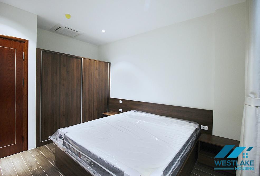 Good quality 01 bedroom apartment on the ground floor for rent in Au Co, Tay Ho, Ha Noi