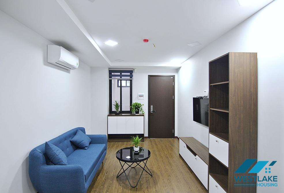 A cosy apartment with lovely balcony for rent on To Ngoc Van street, Tay Ho, Ha Noi