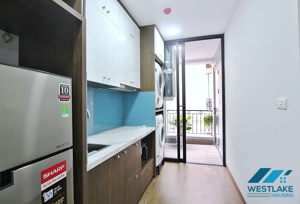 A cosy apartment with lovely balcony for rent on To Ngoc Van street, Tay Ho, Ha Noi