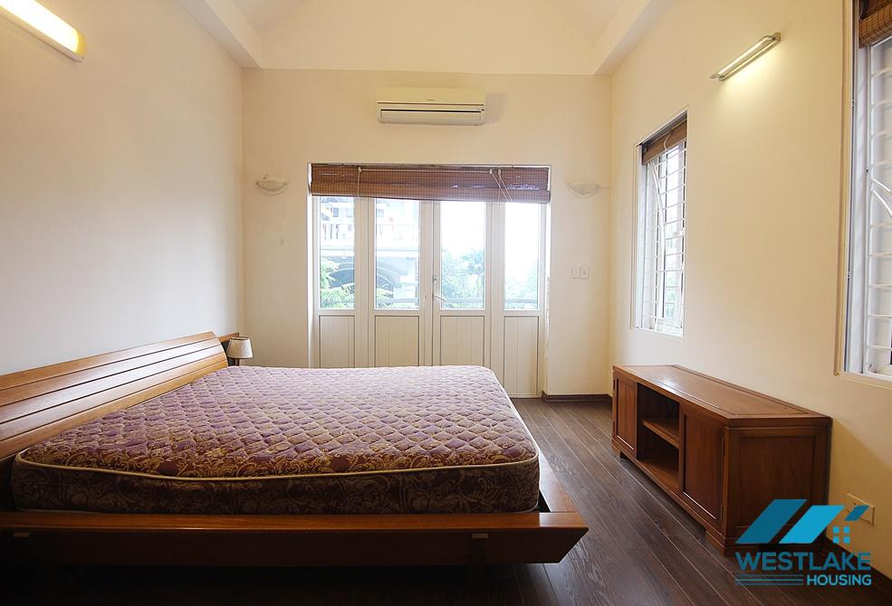 Three bedroom house with small yard for rent in Au Co, Tay Ho