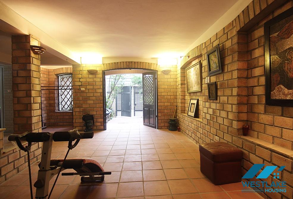 Three bedroom house with small yard for rent in Au Co, Tay Ho