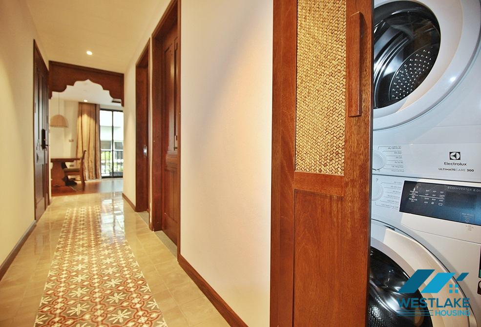 A good designed 03 bedrooms apartment for rent in To Ngoc Van area, Tay Ho, Ha Noi