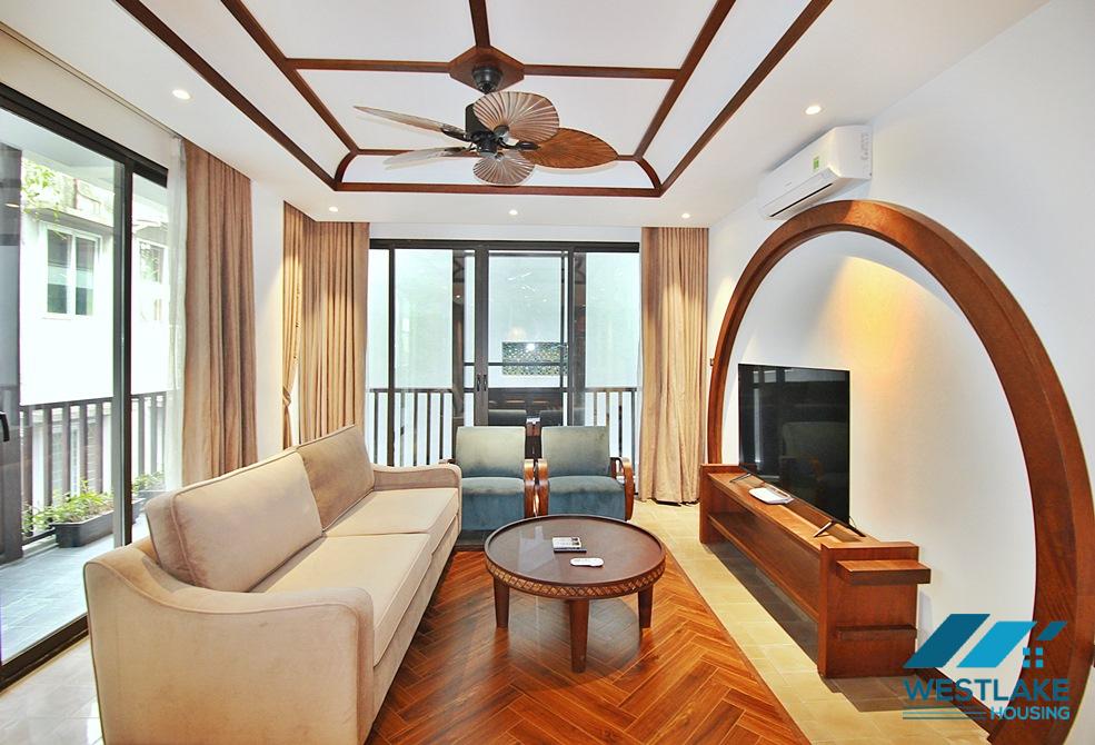 A good designed 03 bedrooms apartment for rent in To Ngoc Van area, Tay Ho, Ha Noi