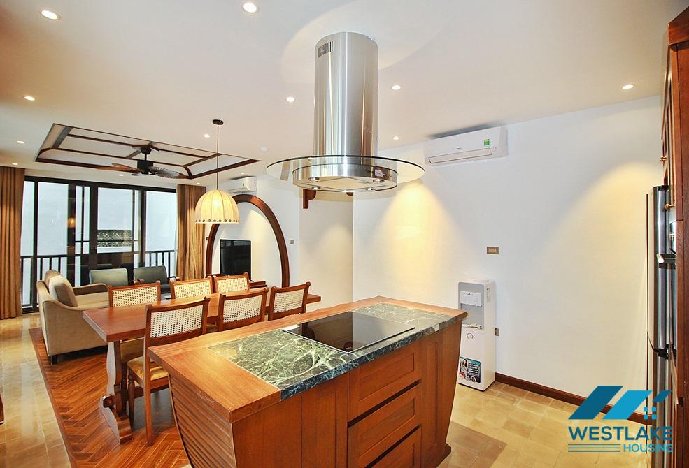 A good designed 03 bedrooms apartment for rent in To Ngoc Van area, Tay Ho, Ha Noi