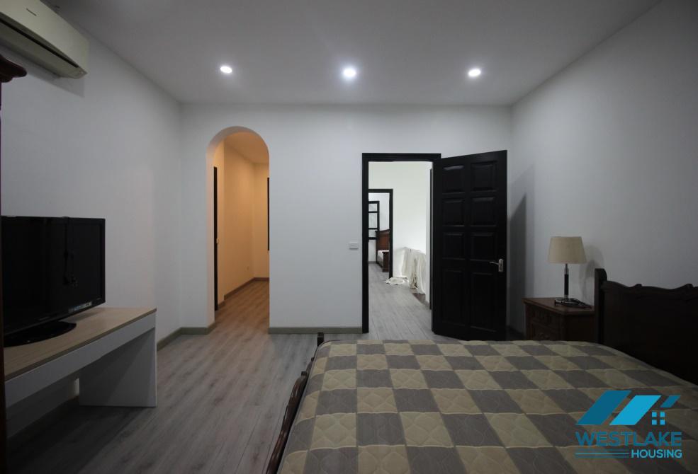 Corner house with big garden for rent in Ciputra, Tay Ho, Ha Noi