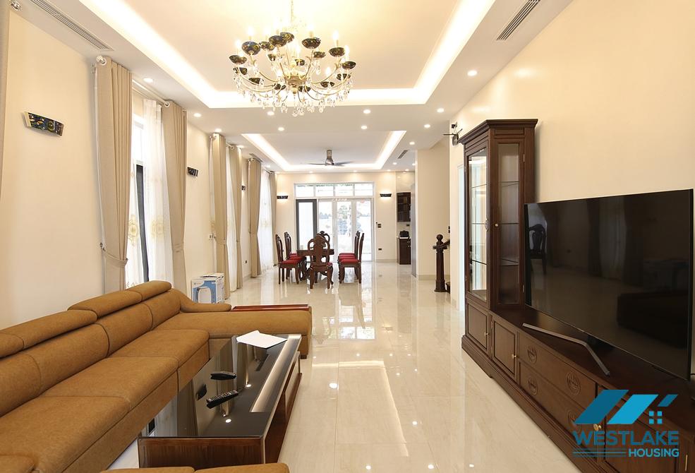 Spacious, cozy villa in Ciputra T Block for rent, Tay Ho, Ha Noi