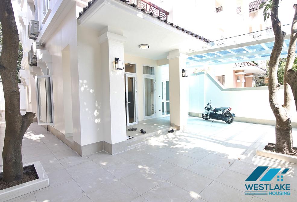 Spacious, cozy villa in Ciputra T Block for rent, Tay Ho, Ha Noi
