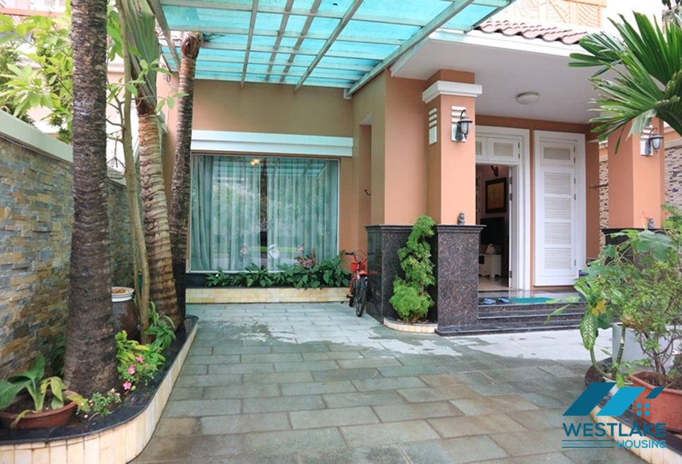 Nice 6 bedrooms house for rent in Ciputra area, Tay Ho, Ha Noi