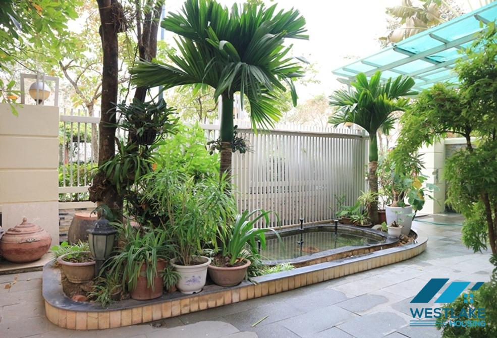 Nice 6 bedrooms house for rent in Ciputra area, Tay Ho, Ha Noi