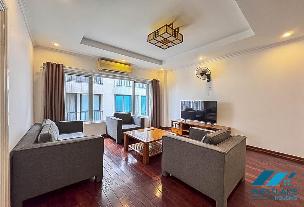 Super spacious apartment with balcony for rent in Westlake, Tay Ho, Hanoi