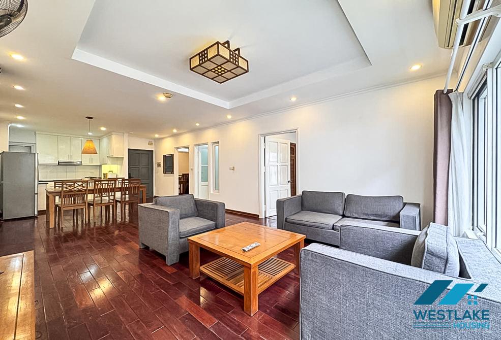 Super spacious apartment with balcony for rent in Westlake, Tay Ho, Hanoi